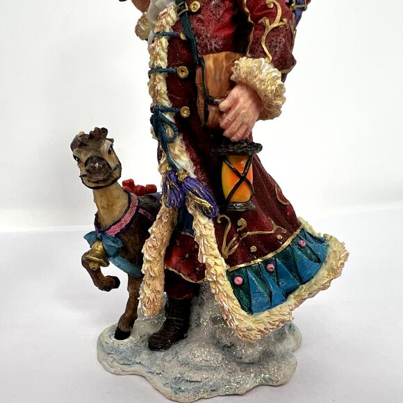 Lot 2 Roman Inc Galleria Lucchese Swiss Spanish Legend Santa 1997 VTG Christmas - Picture 16 of 16